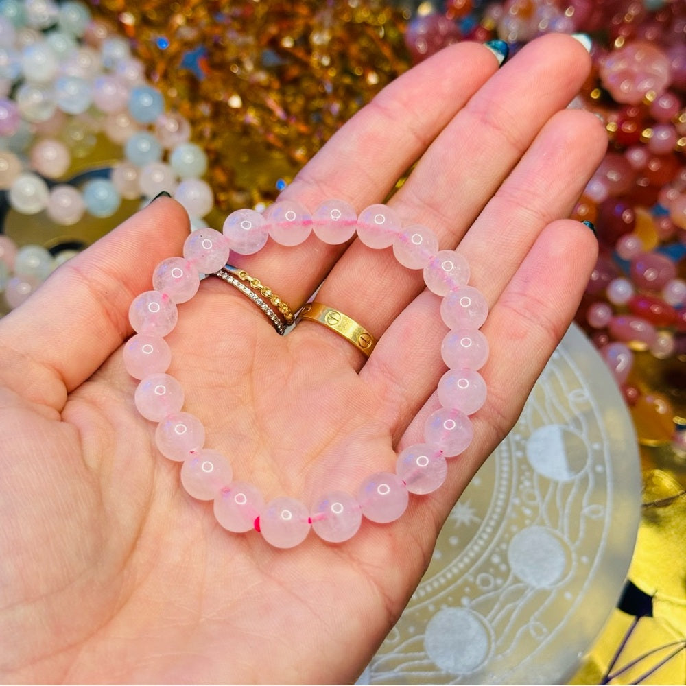Rose Quartz Bracelet π RQB3