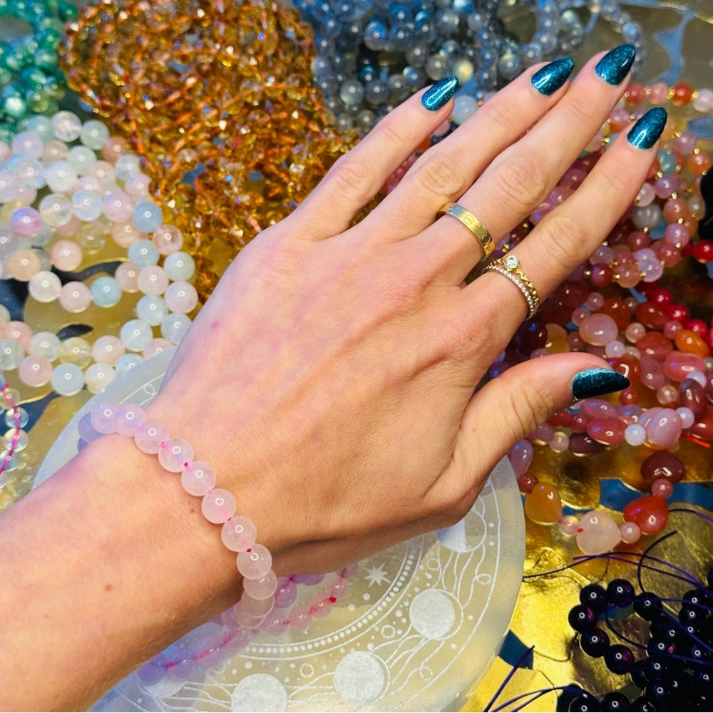 Rose Quartz Bracelet π RQB3