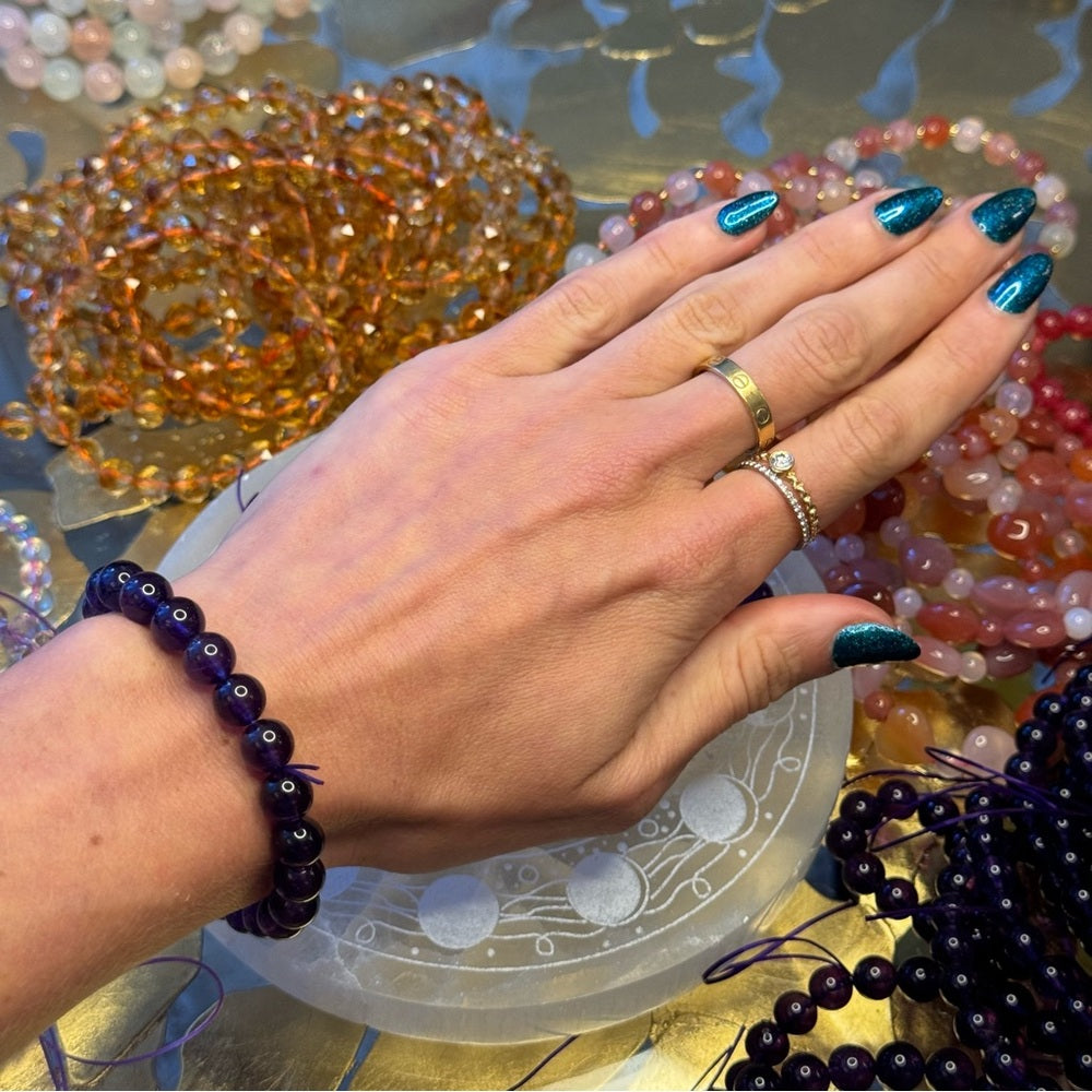 Brazilian Amethyst Bracelet π¦ AMB10
