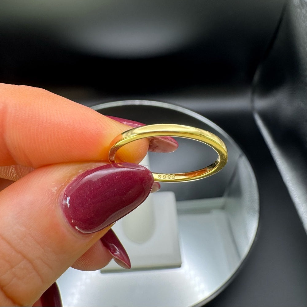 Gold Halo Ring