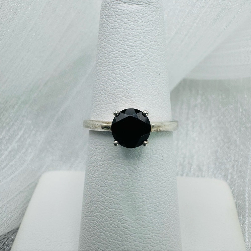 Black Spinel S925 Ring