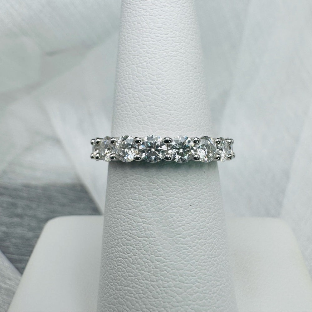 6.0 CT Moissanite Diamond Full Eternity Band