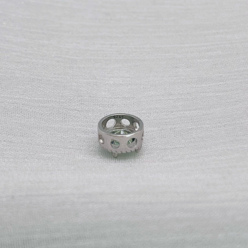 1.0 CT Alexandrite Moissanite Diamond Pendant