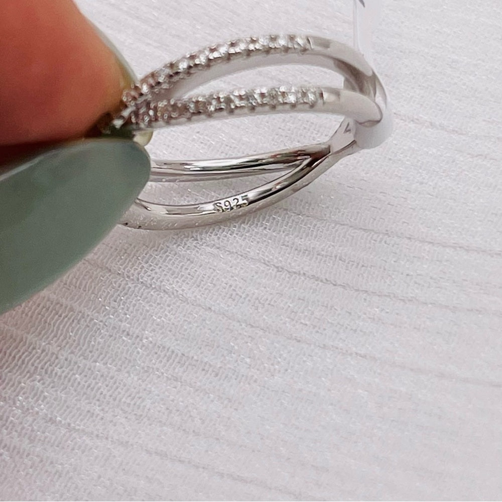 0.25 CT Moissanite Diamond Ring