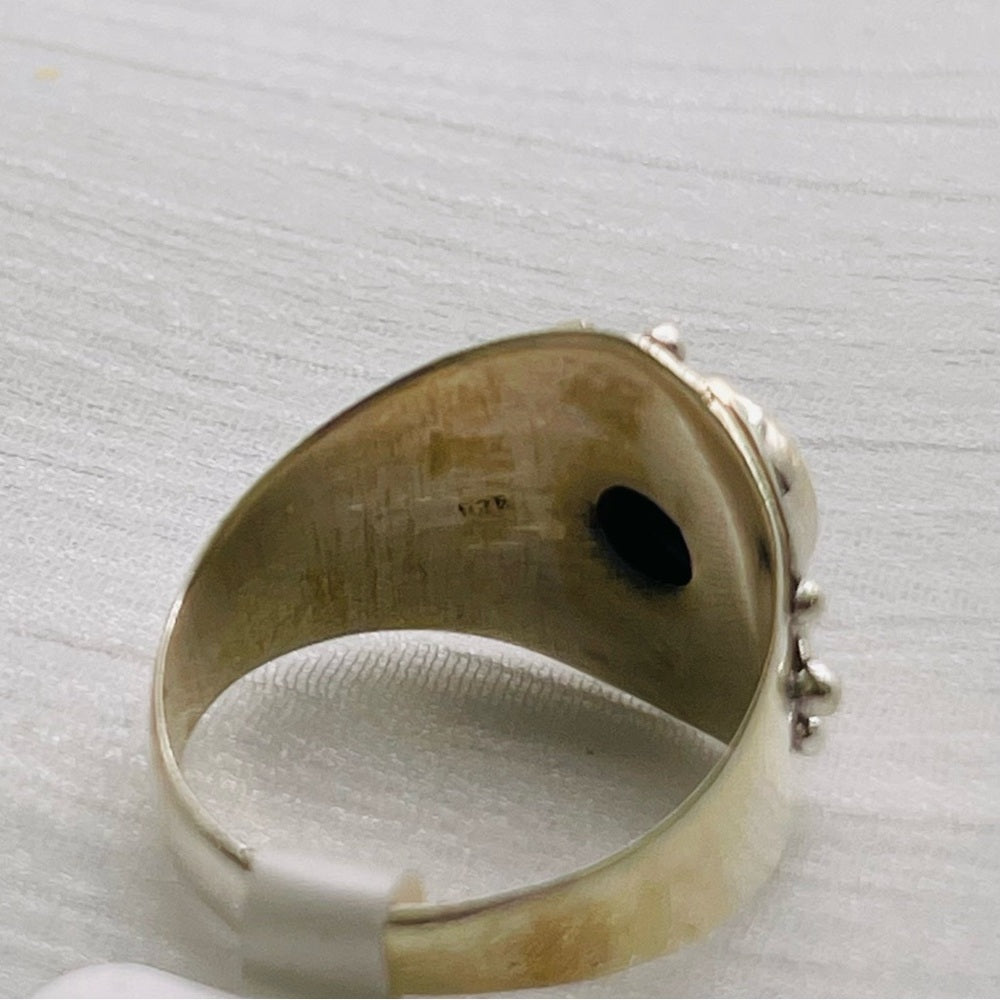 Aurora Opal s925 Handmade Ring