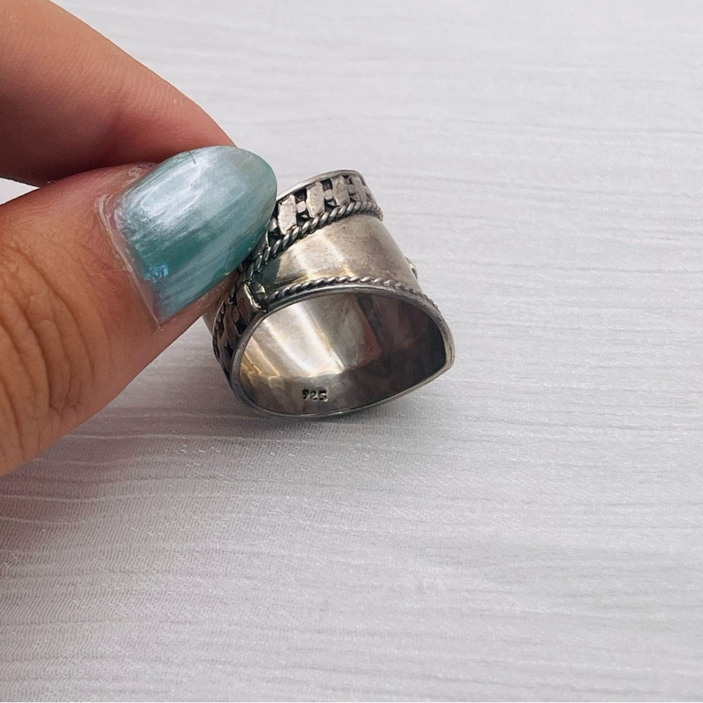 Larimar Handmade s925 Ring