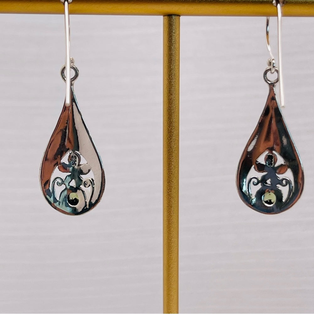 Peridot Handmade S925 Earrings