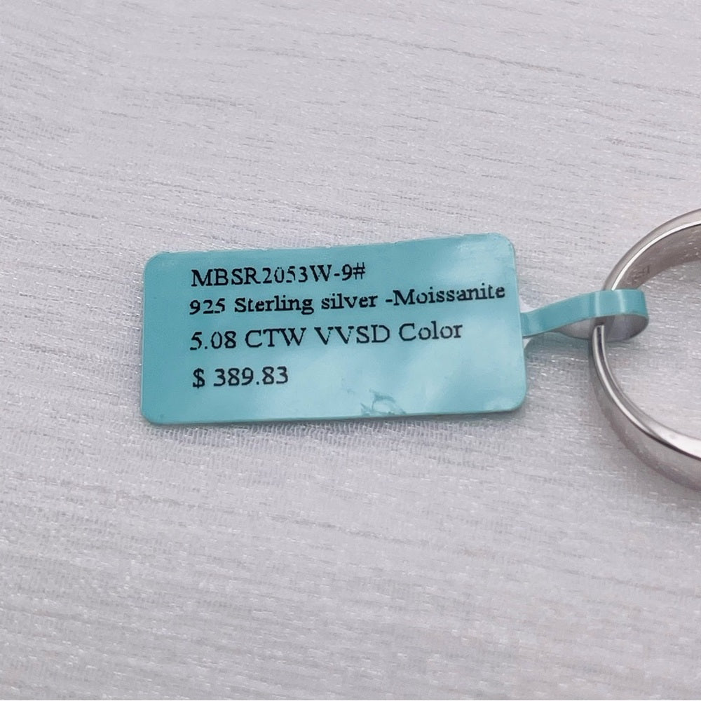 5.08 CT Moissanite Diamond Ring