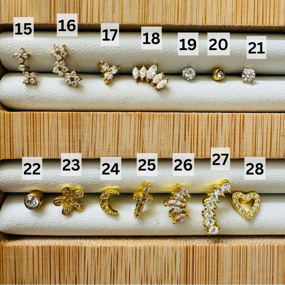 Screwback Earring Selection | Sept 4th Update