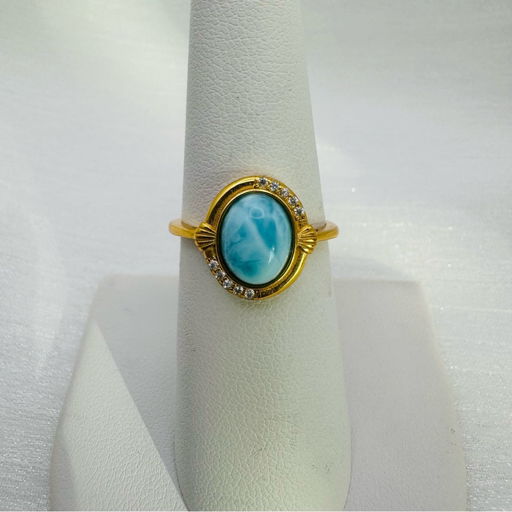 L2A Larimar AAA S925 Ring
