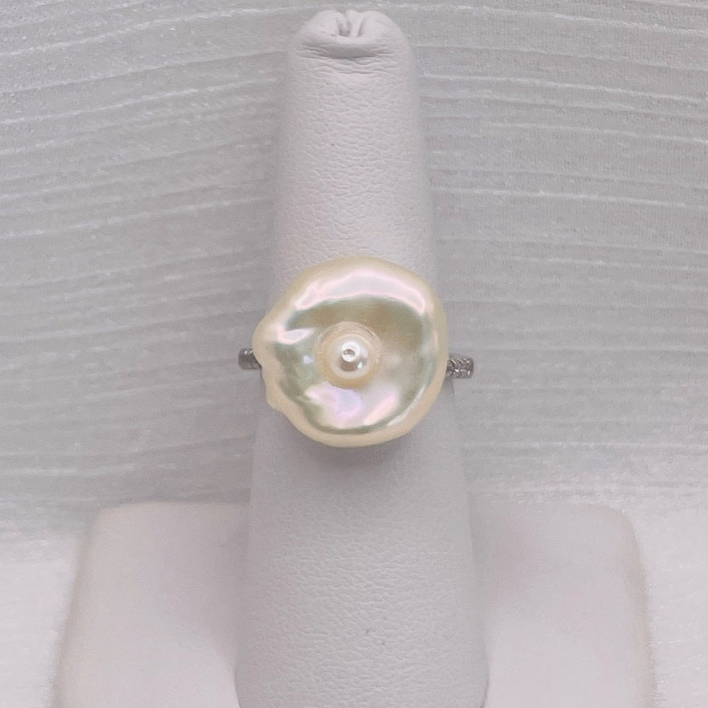 Natural Freshwater Pearl Ring