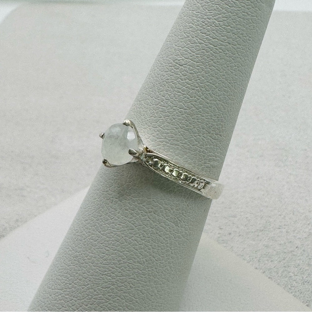 Rainbow Moonstone Ring