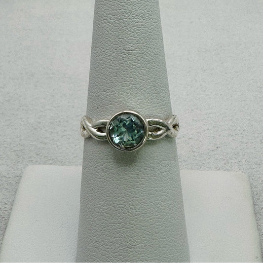 Swiss Blue Topaz Ring