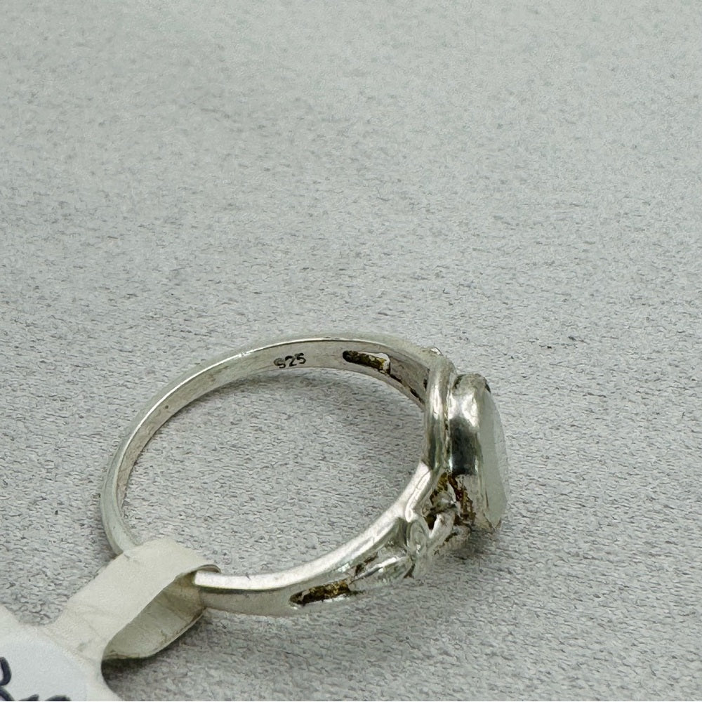 Rainbow Moonstone Ring