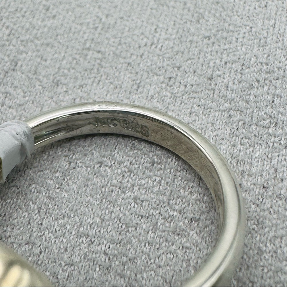 Oval AAA Larimar Sterling Silver Ring