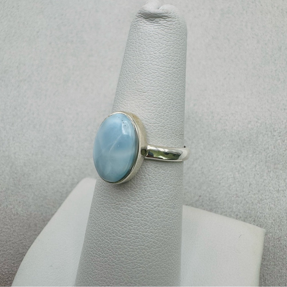Larimar S925 Oval Ring
