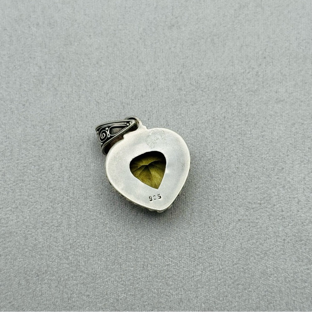 Lemon Quartz π S925 Pendant