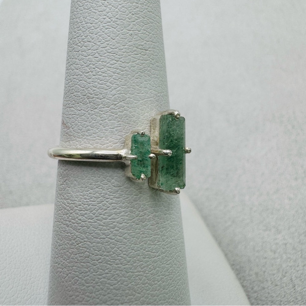 Green Aventurine S925 Ring