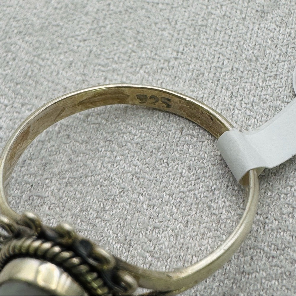 Rainbow Moonstone S925 Ring