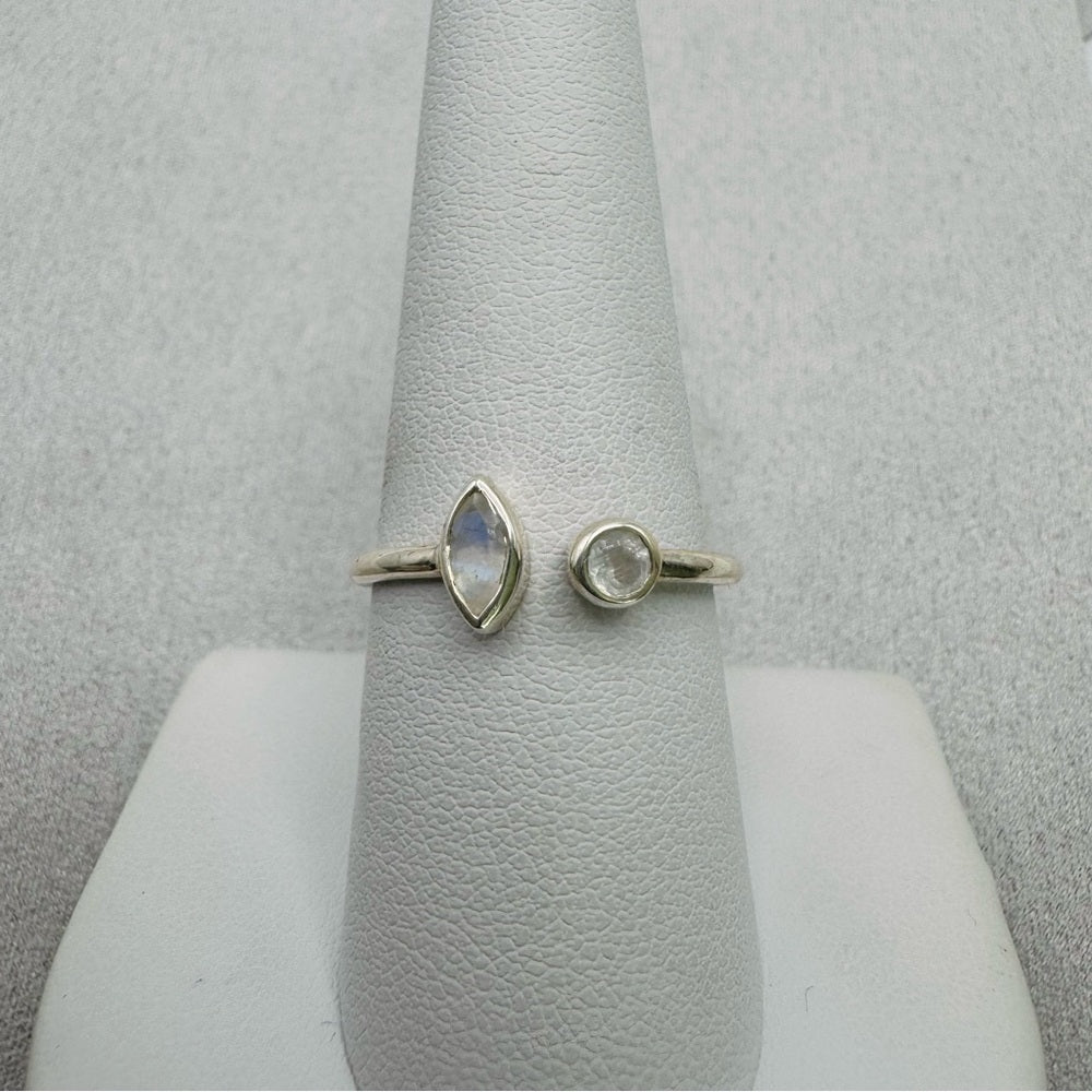 Rainbow Moonstone S925 Ring