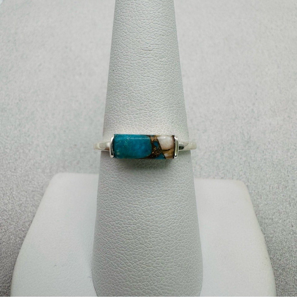 Oyster Turquoise S925 Ring