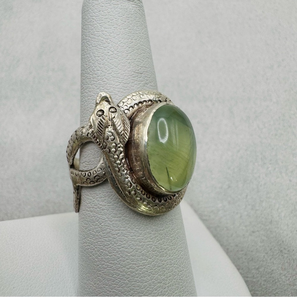 Serpentine Snake S925 Adjustable Ring