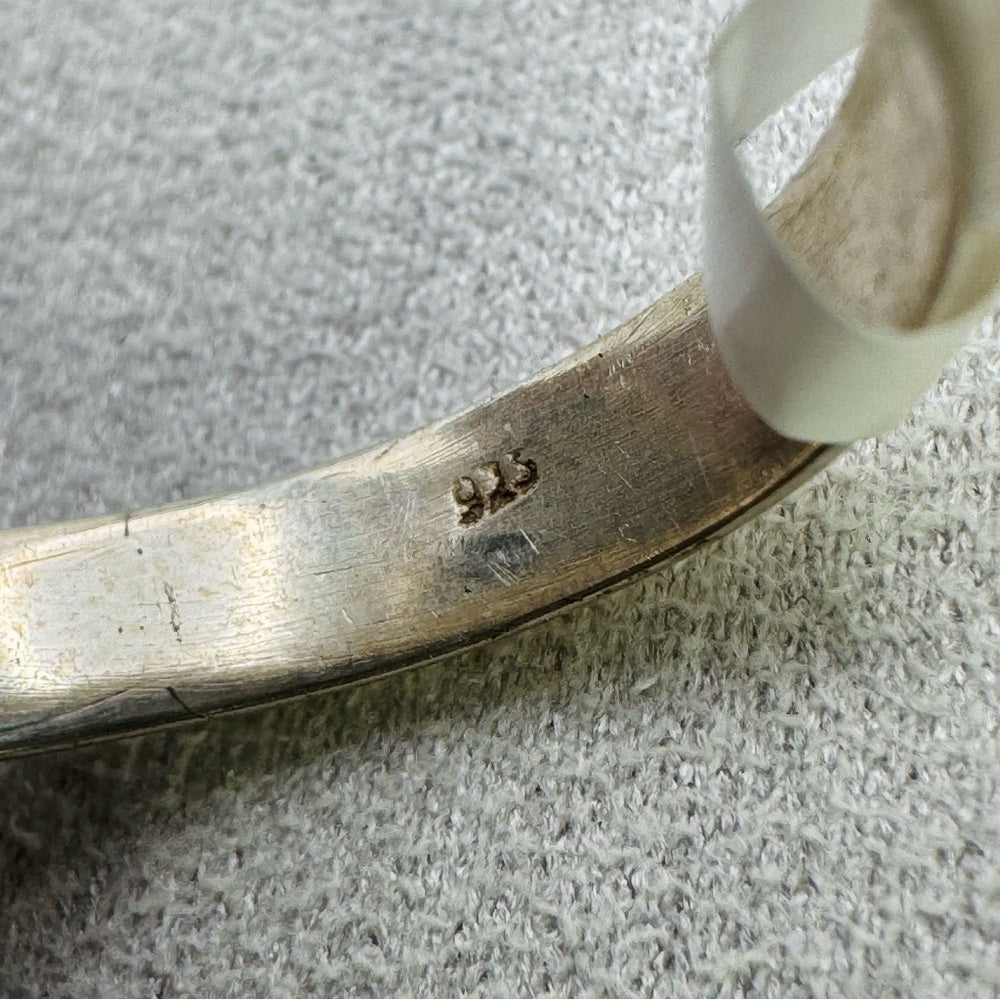 S925 Pietersite Adjustable Ring