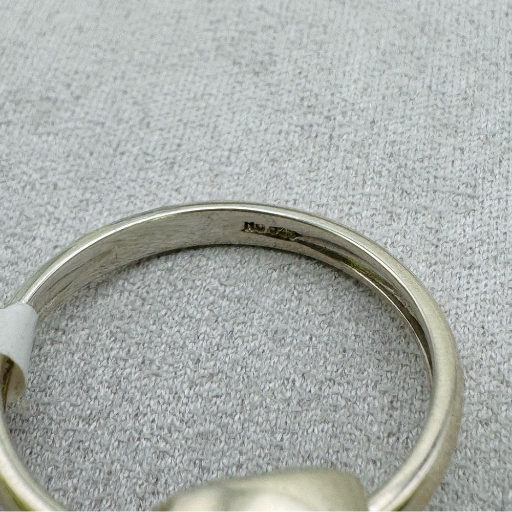 S925 Rectangle Labradorite Ring