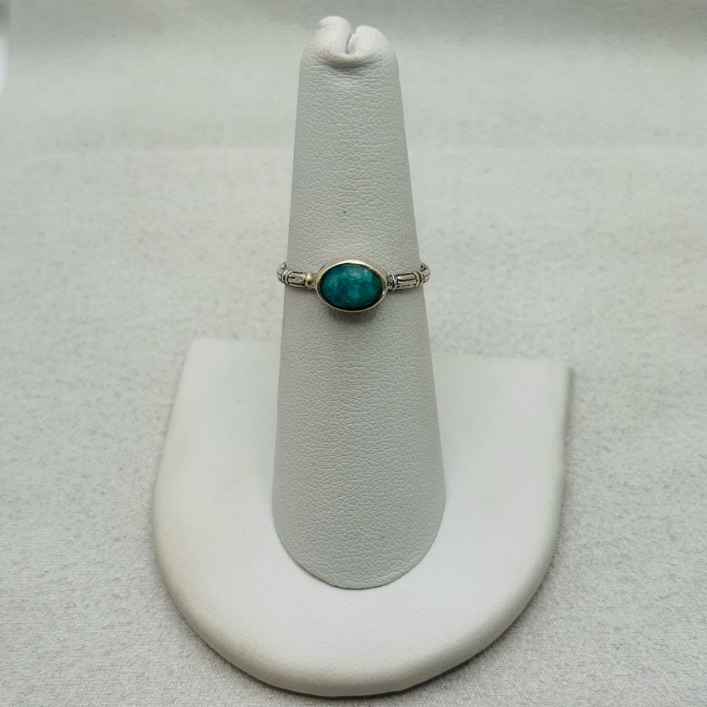 Amazonite S925 Ring