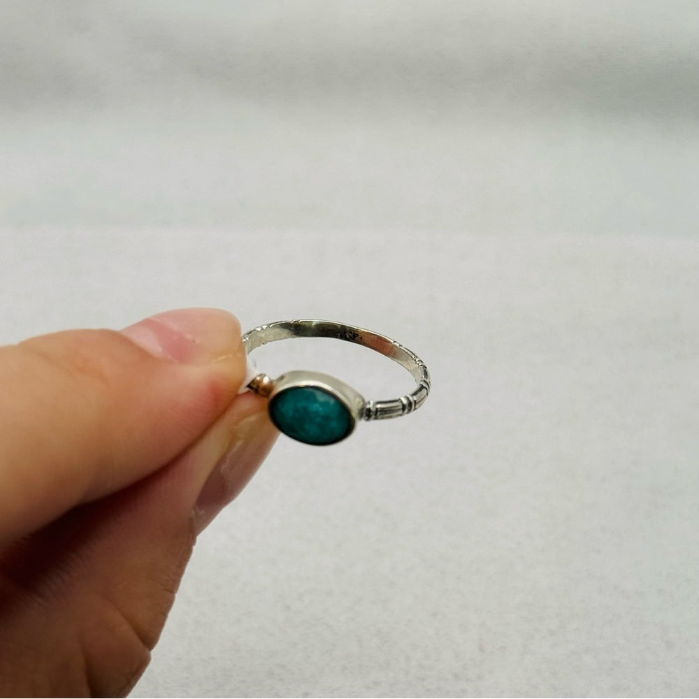 Amazonite S925 Ring