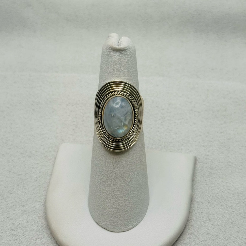 Rainbow Moonstone S925 Ring
