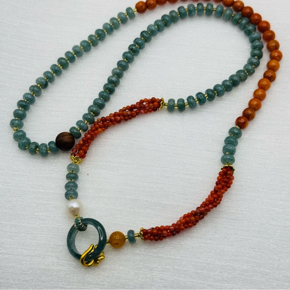 Jade Wrap Bracelet / Necklace