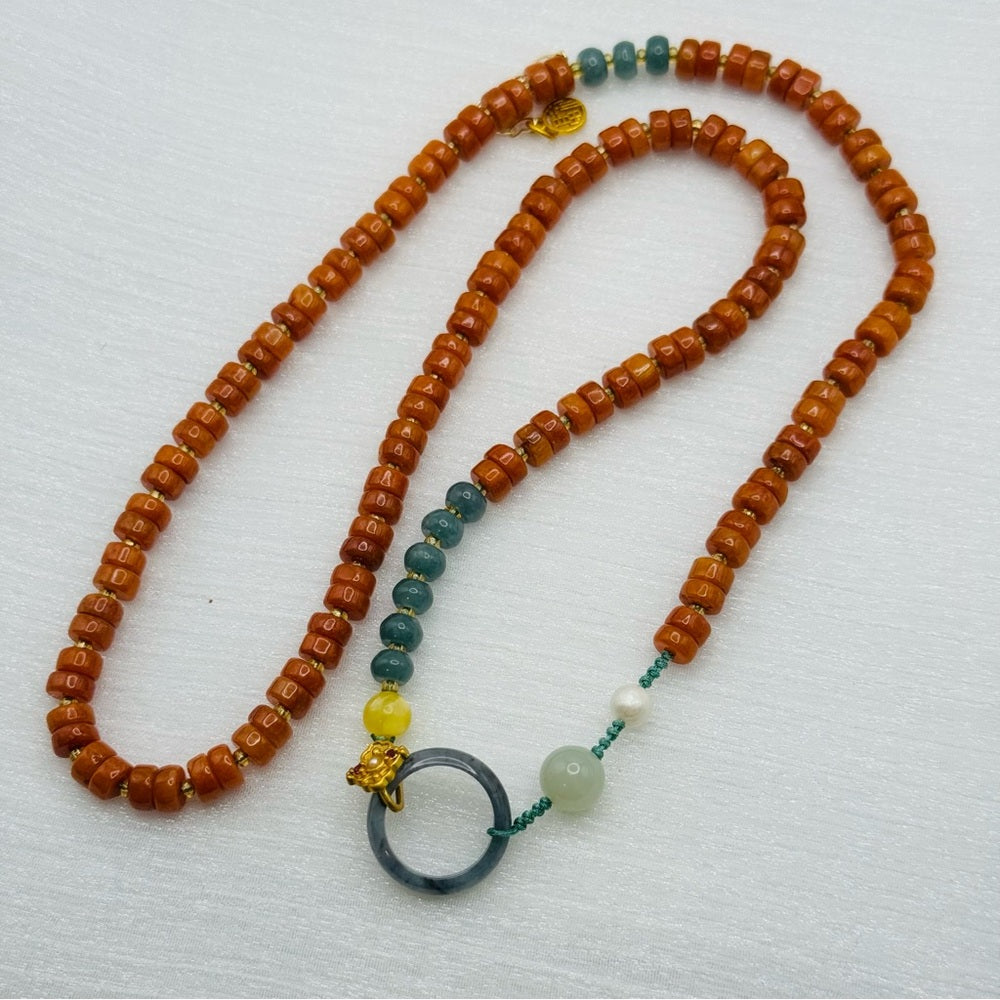 Jade Wrap Bracelet / Necklace
