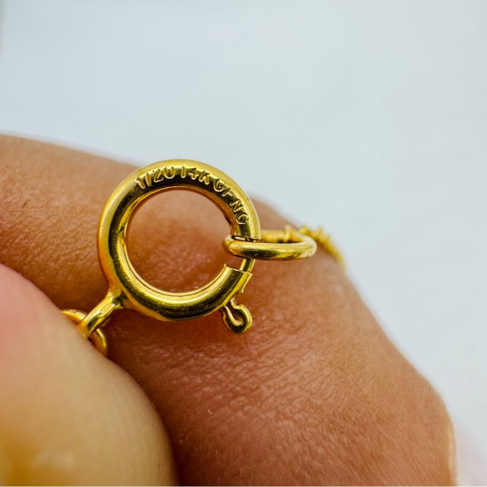 14k Gold Filled Dainty Chain Necklace