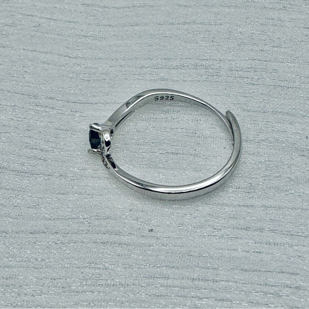 Blue Tourmaline Ring S925