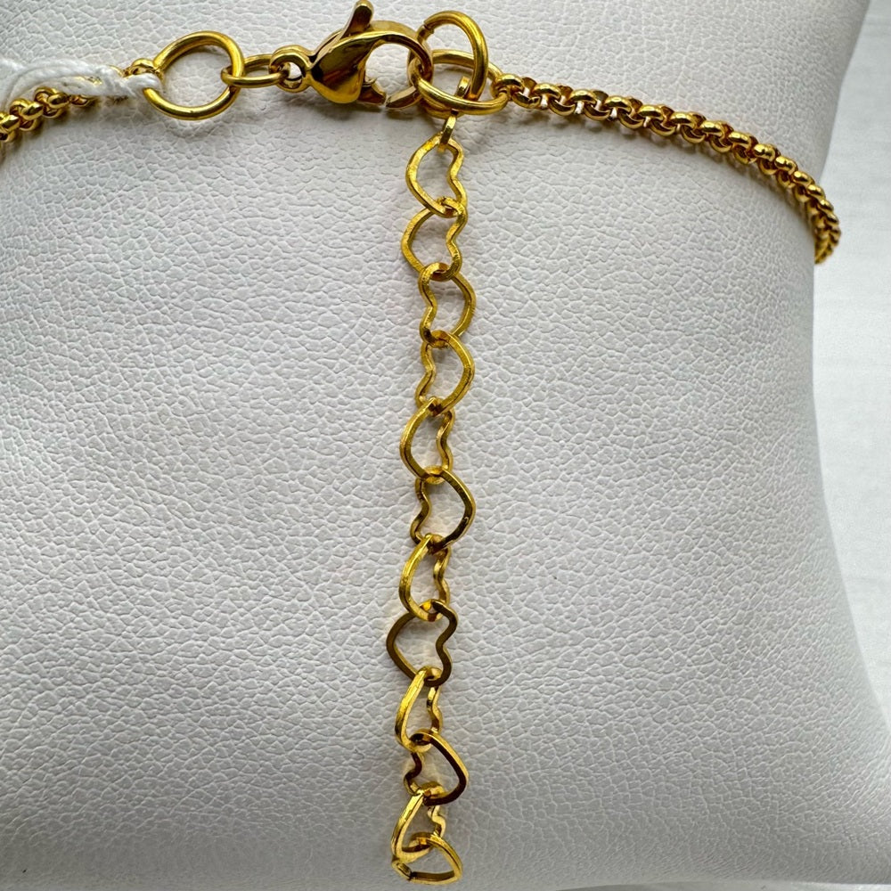 Golden Pearl Gold Bracelet