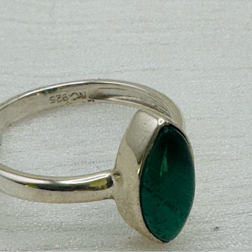 S925 Malachite Ring
