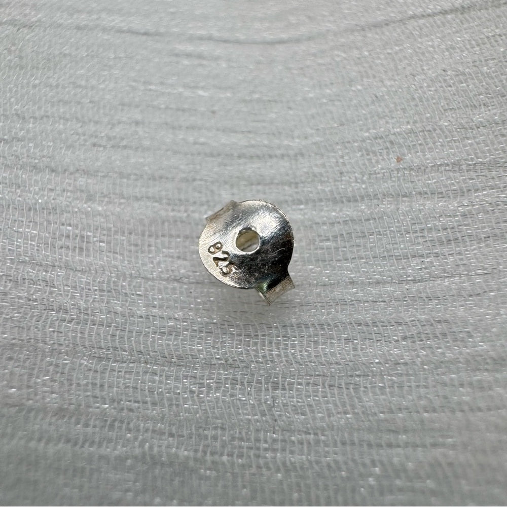 S925 Square Tigers Eye Stud Earrings