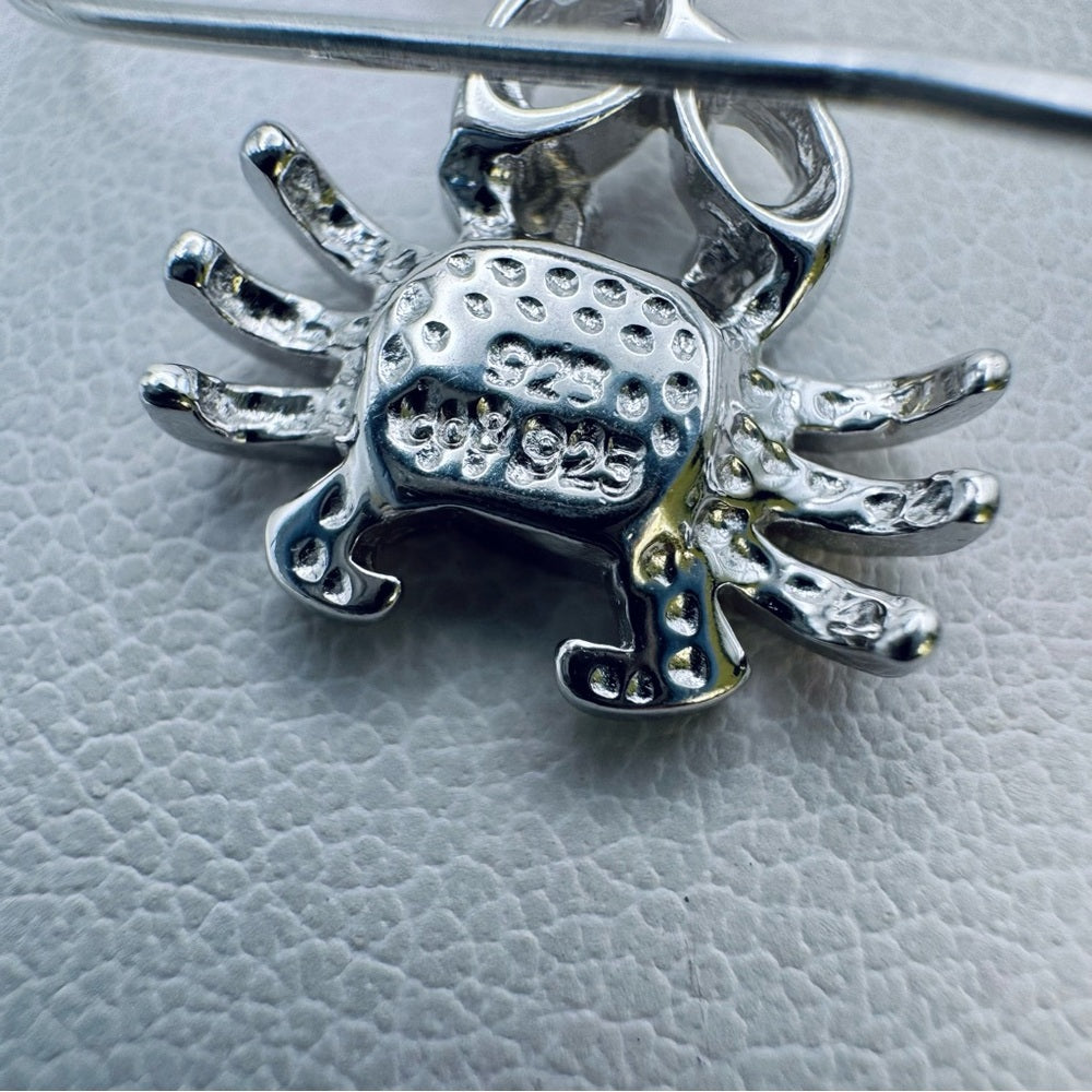 S925 Australian Opal Crab Earrings