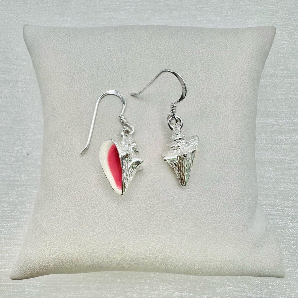 S925 Conch Earrings