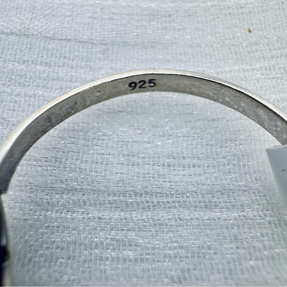 S925 Sapphire Oval Ring