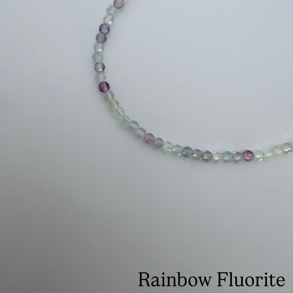 Fluorite Gemstone Magnetic Bracelets/Extenders 7”