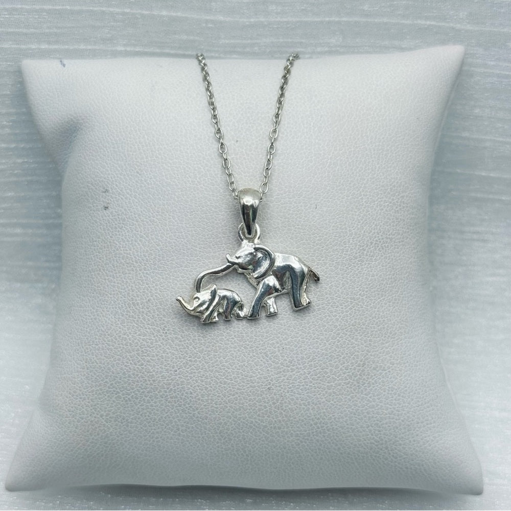 S925 Elephant Pendant