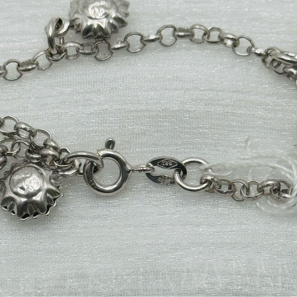 S925 Sun Charm Bracelet