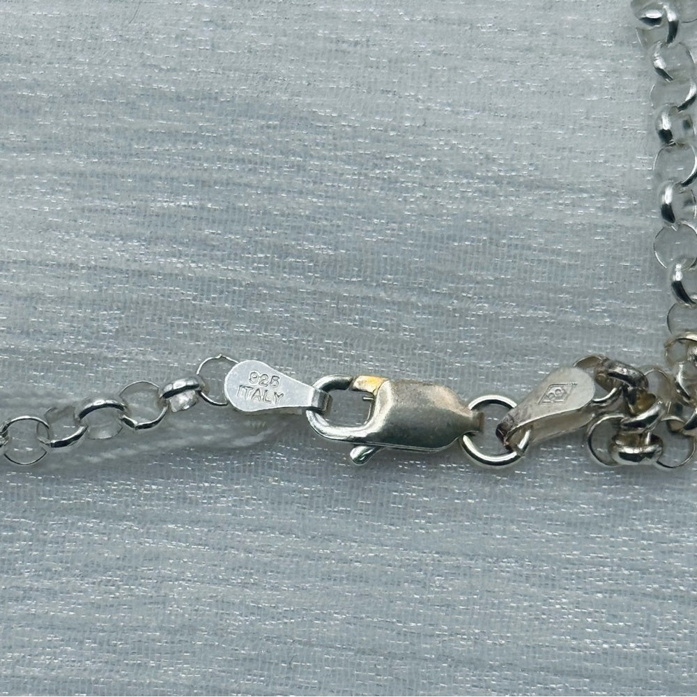 S925 Rolo Chain Necklace