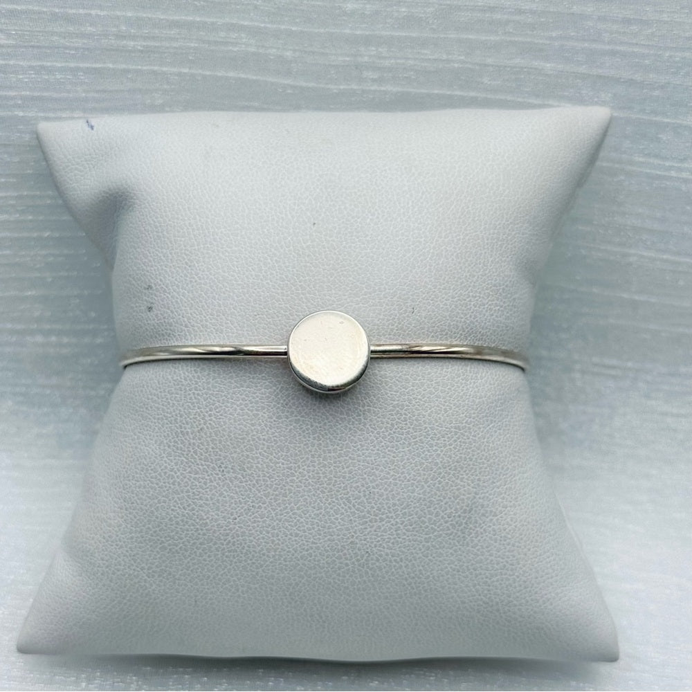 S925 Circle Bangle