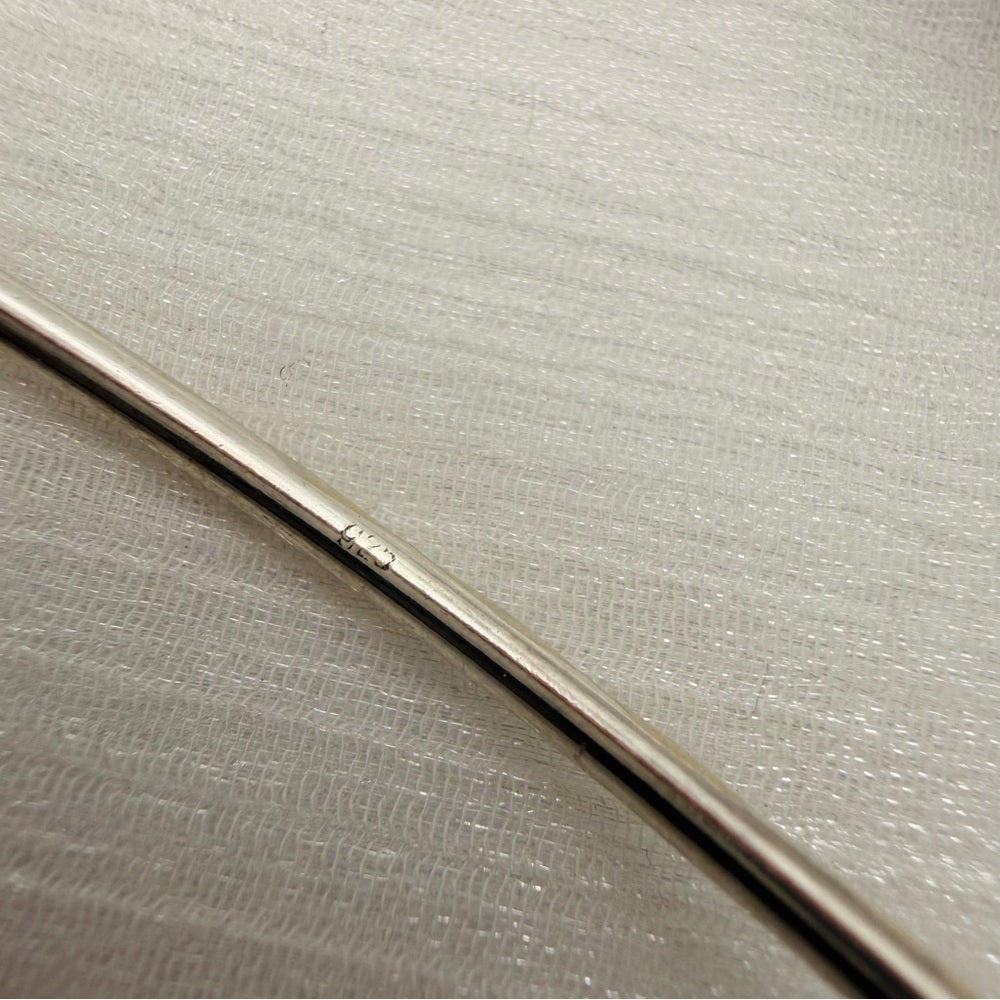 S925 Diamond Cut Bangle Bracelet