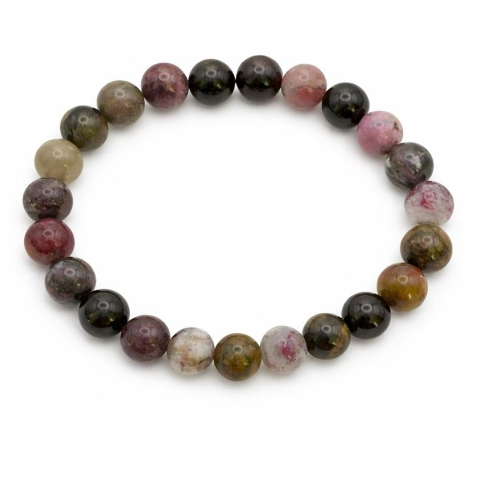 Rainbow Tourmaline Stretchy Bracelet