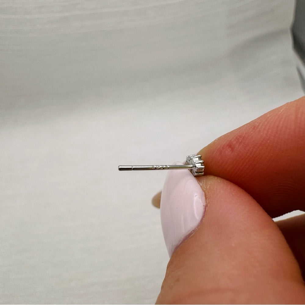 S925 Pavé Crystal & Freshwater Pearl Dangle Earrings