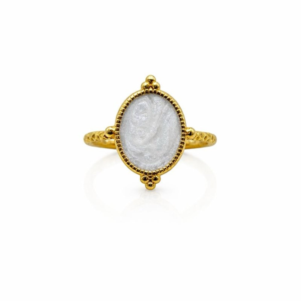 Resin Mirror Adjustable Ring